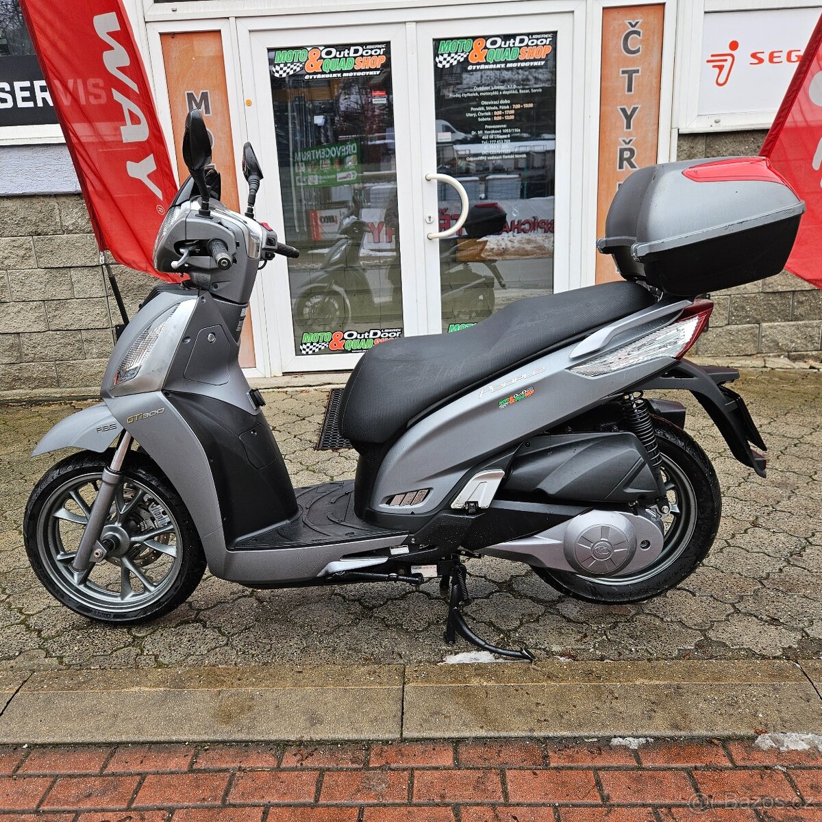 Kymco People GT 300i,ABS,Pneu 80%,ABS,nová baterie - 10