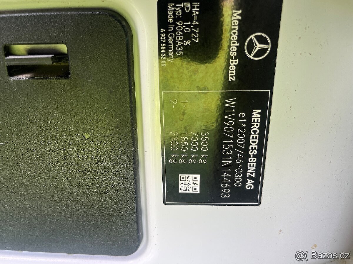 Mercedes-Benz Sprinter 514CDi 5t do 3.5t B 3.5t tažné - 10