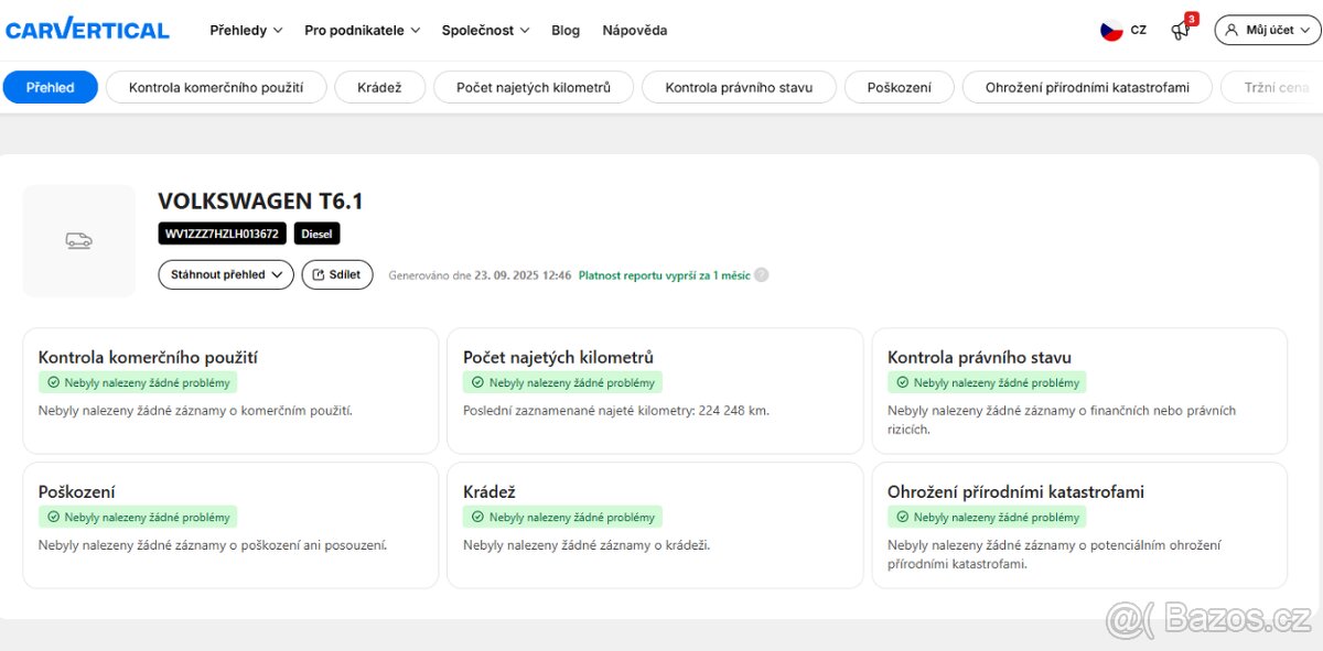 Volkswagen Transporter, T6.1, 2.0 TDI, 1 majitel, servis VW - 10