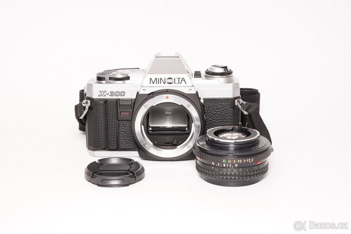 Minolta x-300, MD 45mm/2 - 10