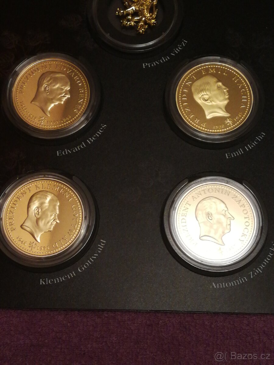 Pamětní medaile Naši prezidenti - 10