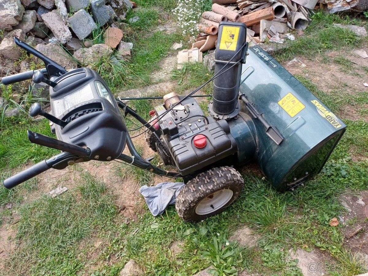 BENZÍNOVÁ SNĚHOVÁ FRÉZA 10,5 HP - 10