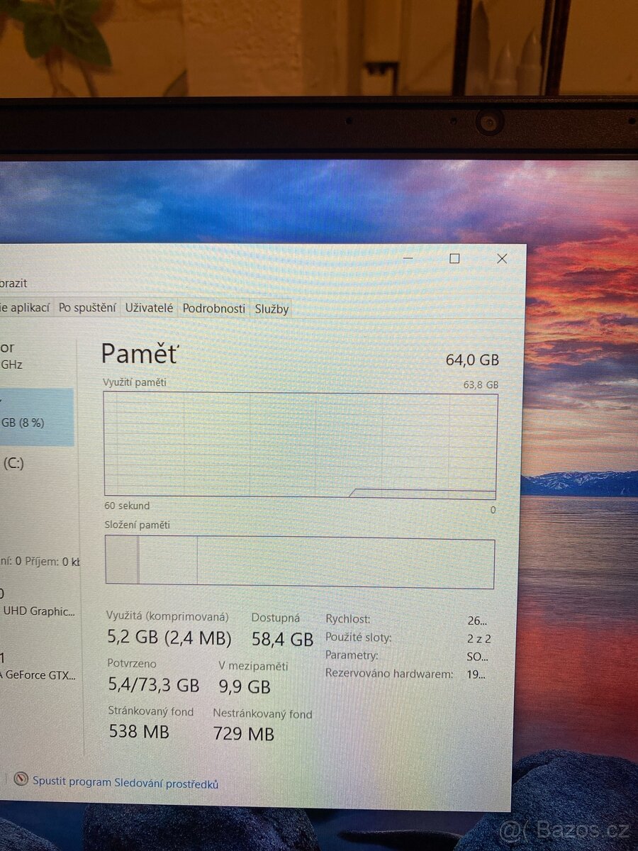 OMEN by HP Laptop 15-dc1xxx 64gb RAM - 10