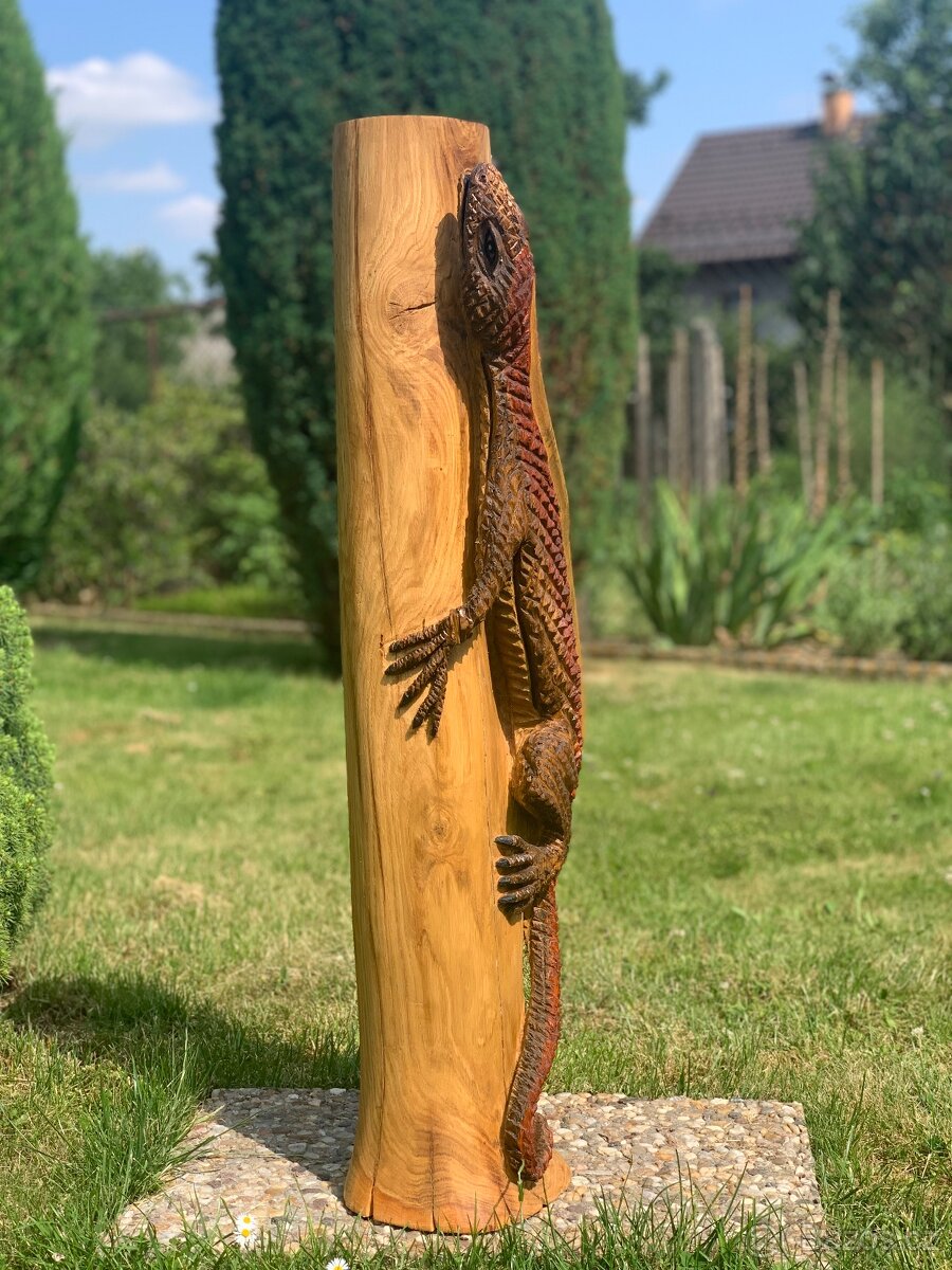 Dřevěná socha - 10