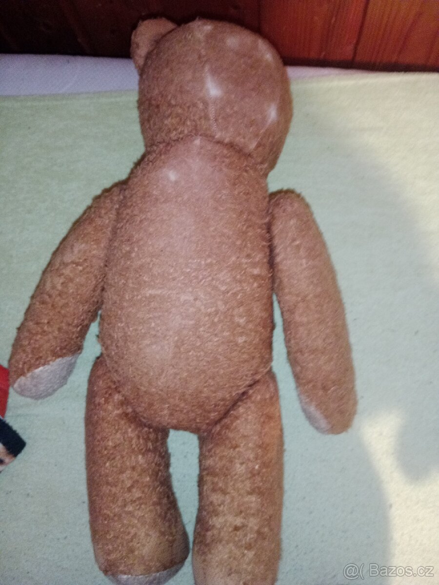 starožitný medvěd a kůň na kolečkách - 10