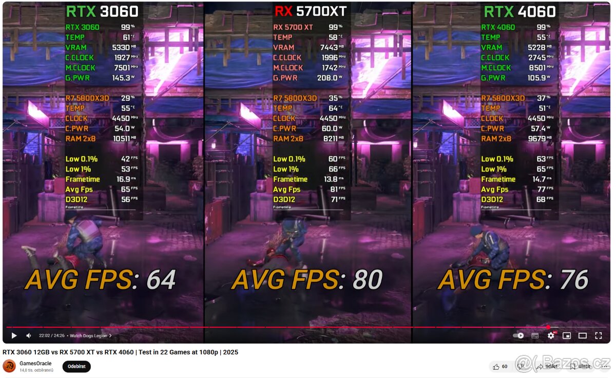 Herní PC s 7600 3.8 GHz a AMD RX 5700 XT (Podobná RTX 4060) - 10