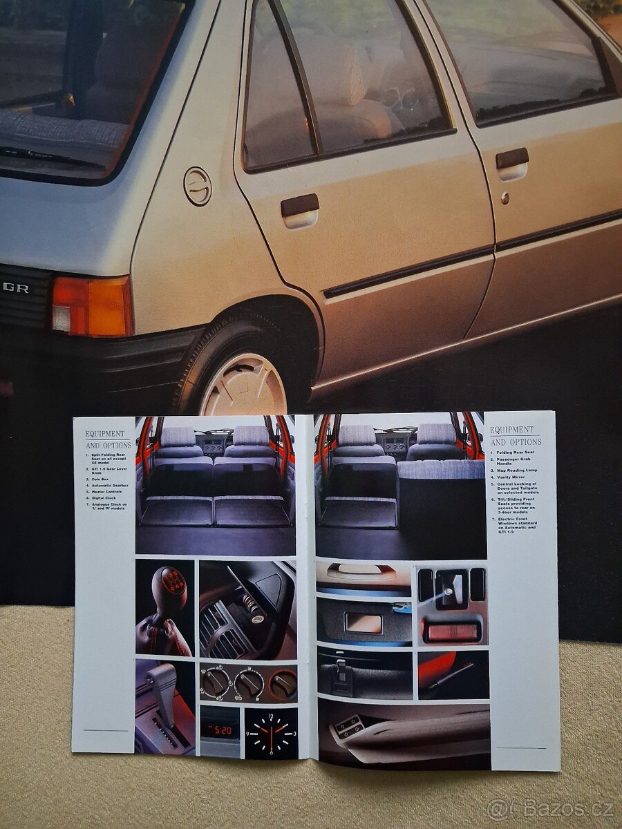 Peugeot 205 GR-PLAKAT - 10