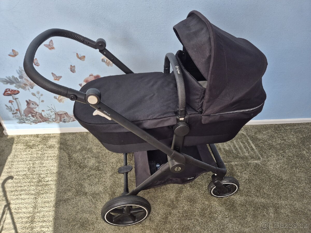 Cybex Eos Lux - Black/Moon Black - 10