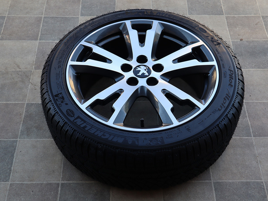 18" Alu kola = 5x108 = PEUGEOT 508 – ZIMNÍ – LEŠTĚNÉ - 10