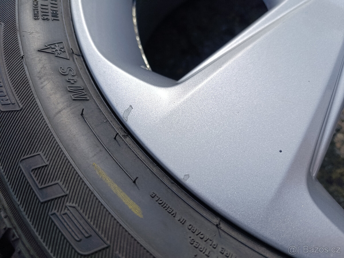 5x105 Opel Mokka 7Jx18 ET38 alu disky zimní sada - 10