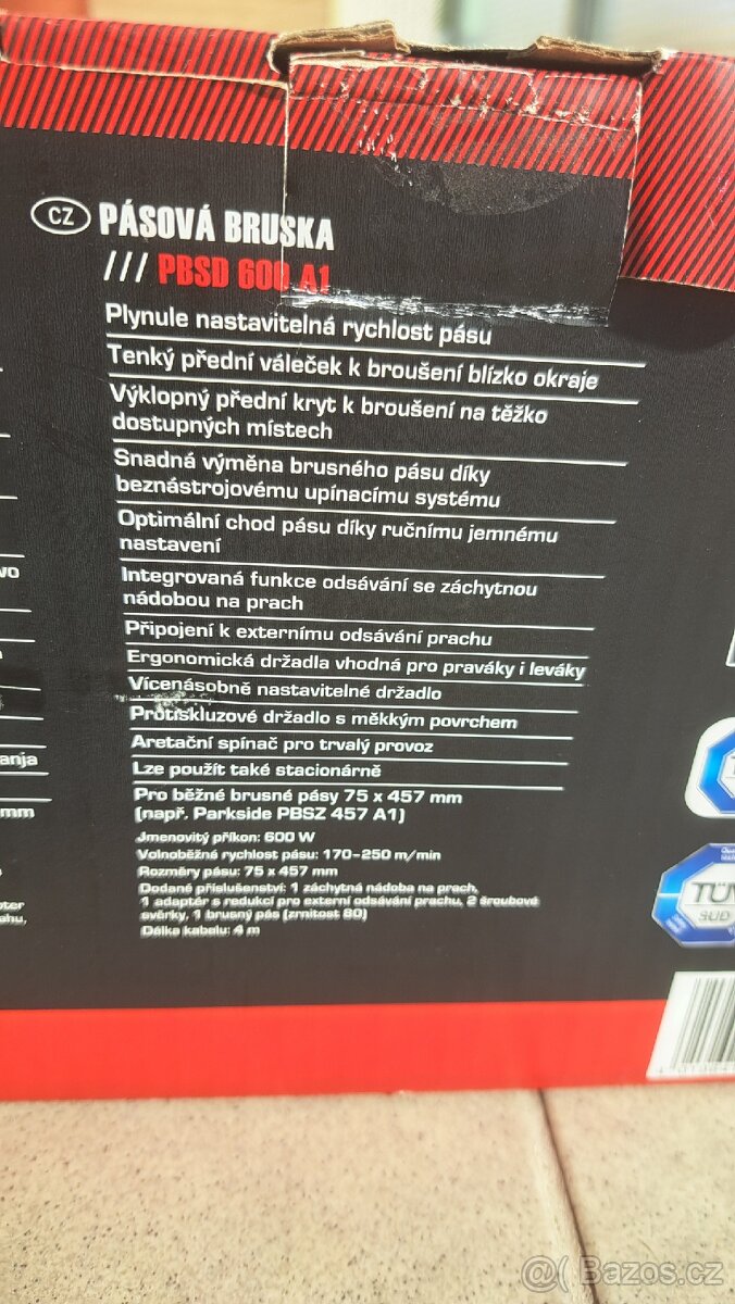 Pásová bruska Parkside - 10