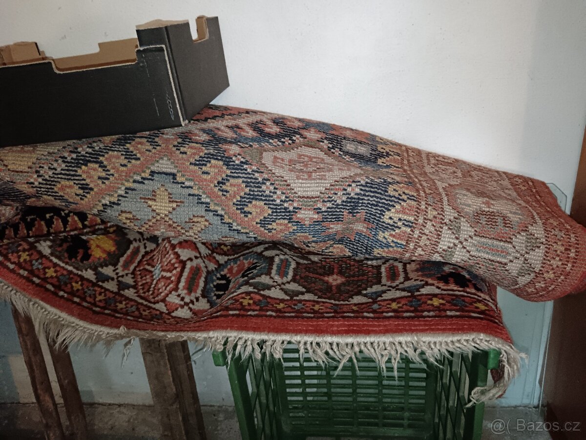 Ručně tkaný koberec 3,5 m x 4,5 m 1920 - 10