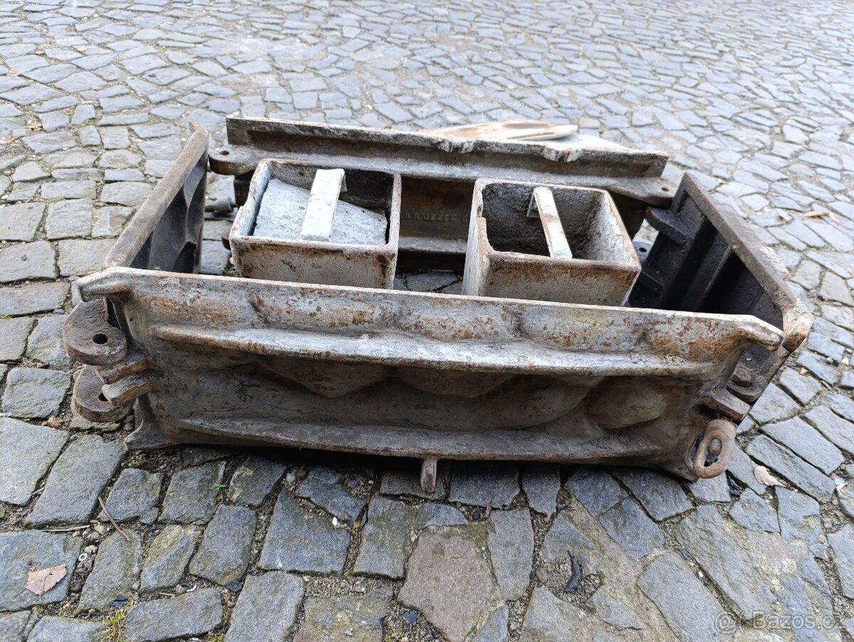 Forma na staré tvárnice, staré ztracené bednění - 10