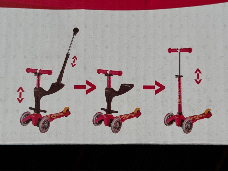 Dětské odrážedlo Mini Micro Deluxe, růžové - 10