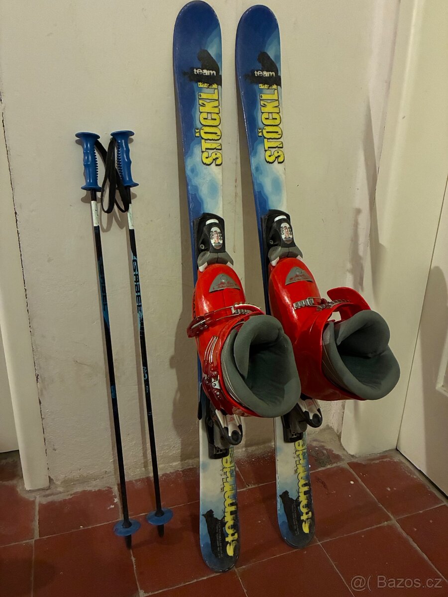 Sada detske lyze, preskace, hole, prilba - 10