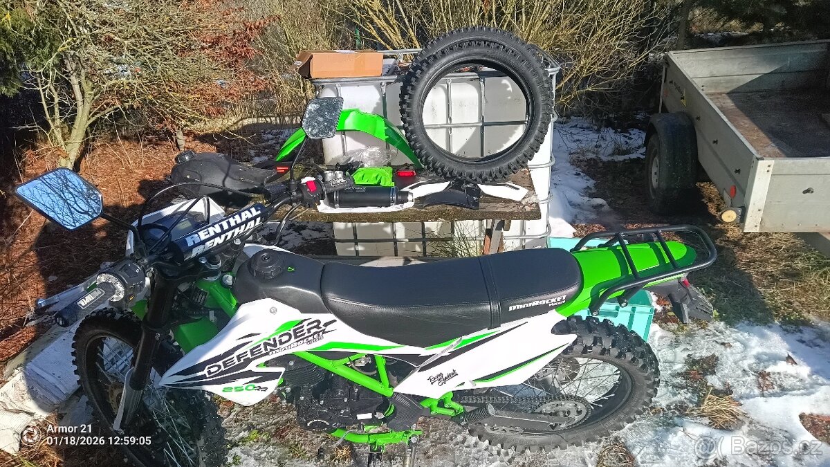 Pitbike defender 250rr - 10