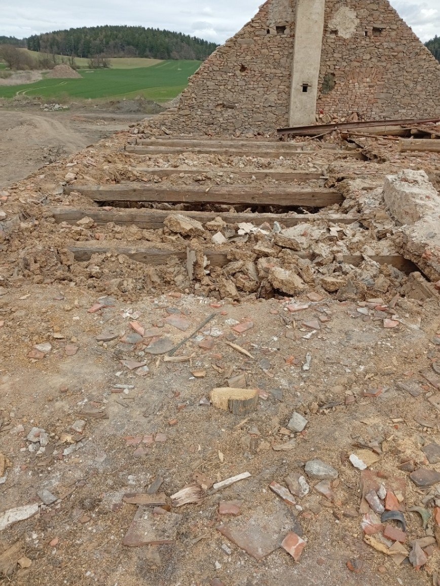 Těšany trámy staré krovy - 10