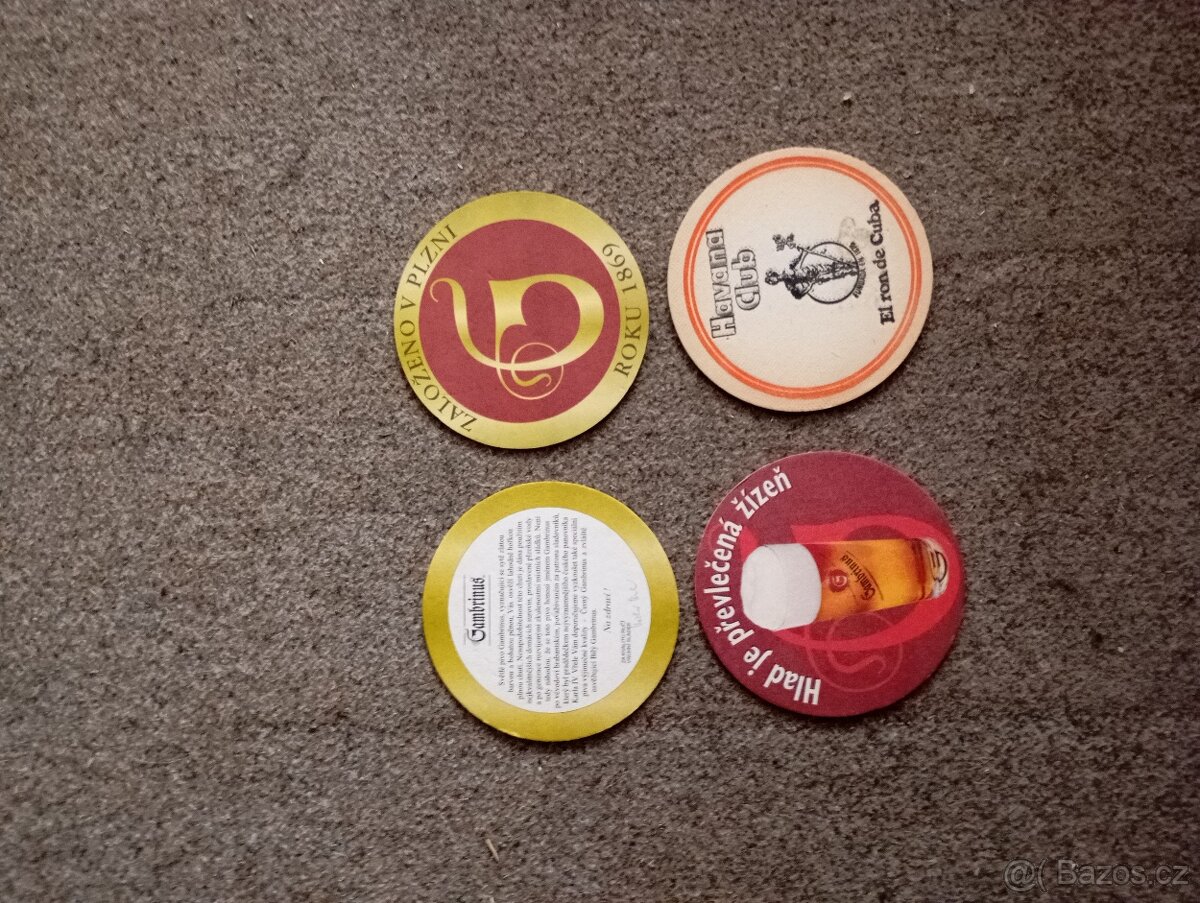 Pivní tácky 33 kusů - 10