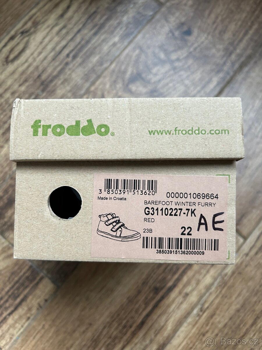 Dívčí zimní kotníčkové boty zn.Froddo - 10