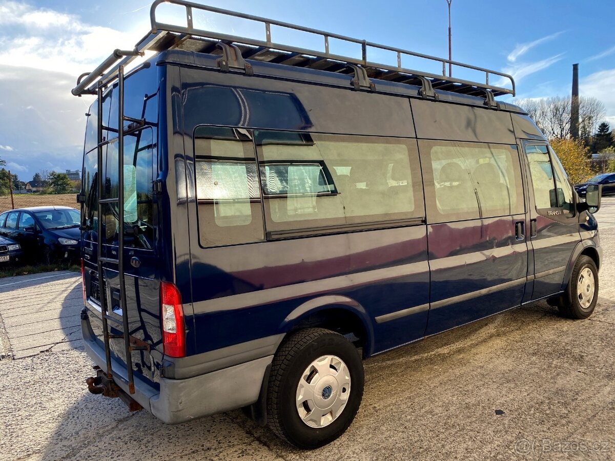Ford Transit 125 FT 350 L 9 MÍST ZADŘENÝ MOTOR - 10