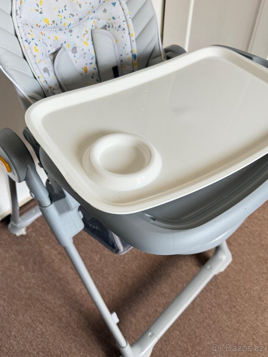 Kinderkraft Lastree 2w1 - jídelní židlička, lehátko - 10