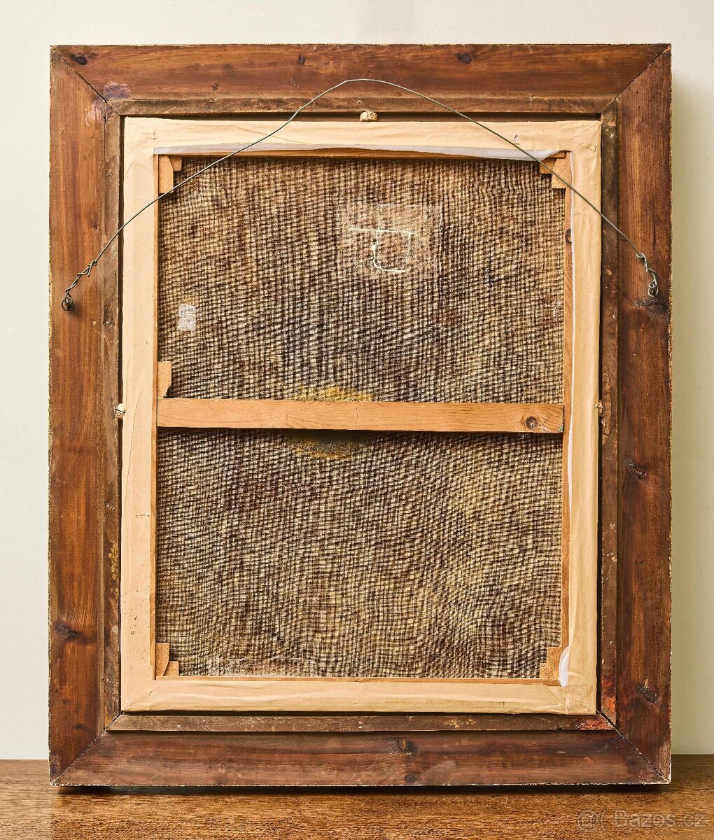 Výhled do krajiny. Sign. 92 X 77 cm - 10