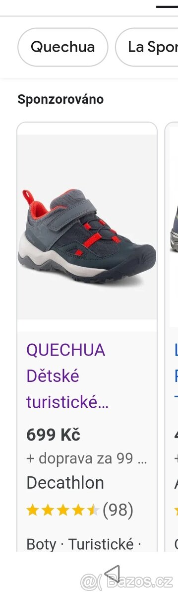 Turistické boty Quechua 27 (16,5cm) - 10