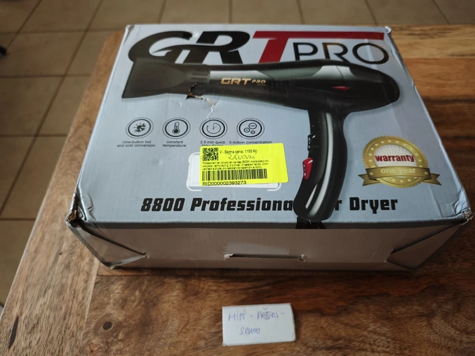 Fén 2400 W, profesionální - 10