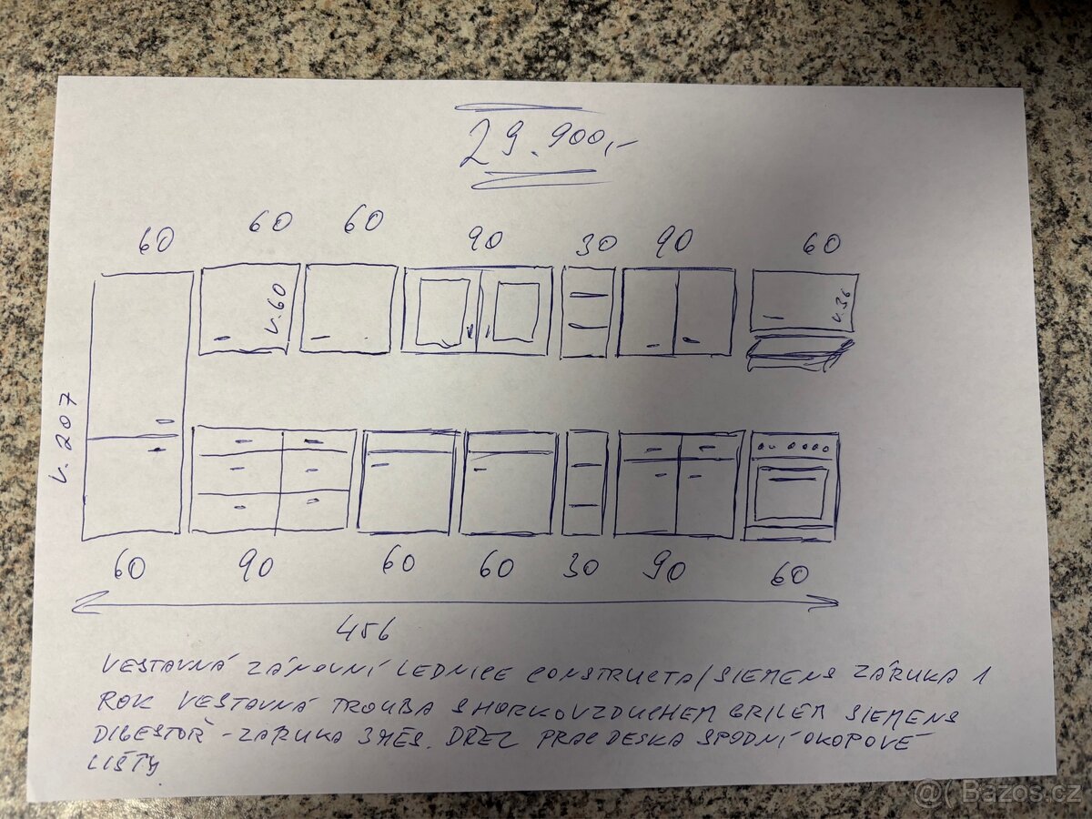 Kuchyňská linka vc spotřebičů - 10