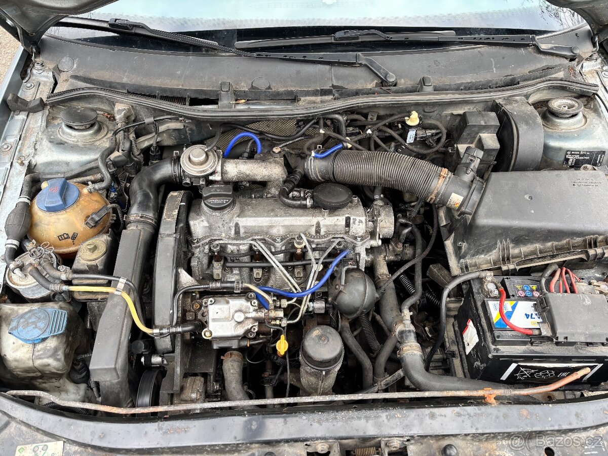 Škoda octavia 1 1.9tdi 81kw, nová hlava s rozvody, stavítko - 10