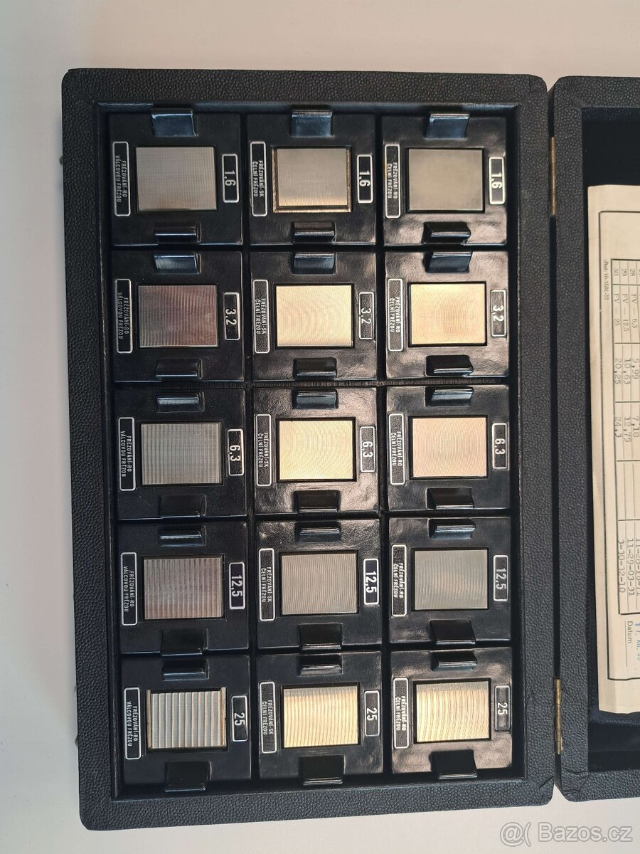 Sada Etalonů Drsnosti Povrchu (Roughness Standards) - 10