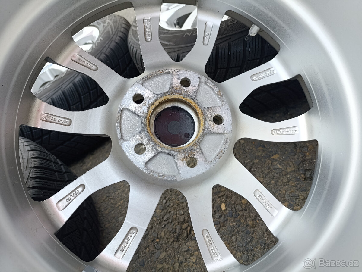 5x114,3 Kia Sportage / Sorento 7Jx17" ET47 alu disky - 10