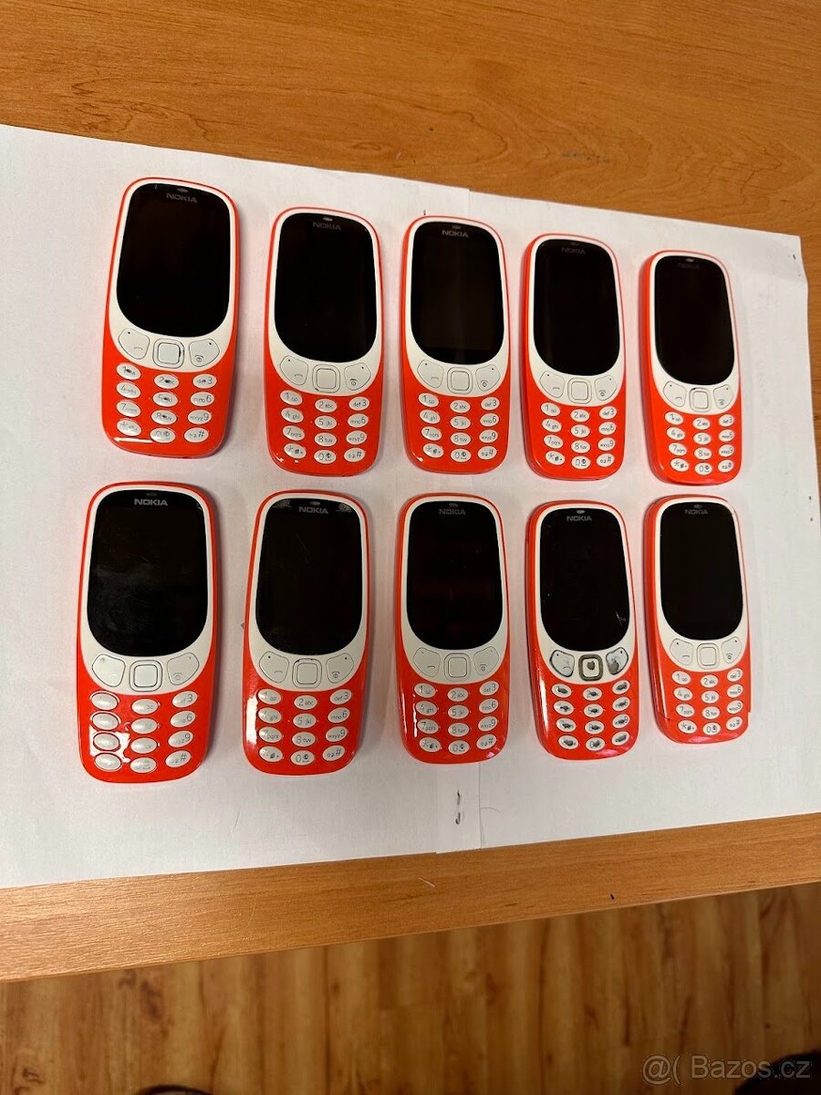 NOKIA 3310 na dvě SIM karty - originální baterie a nabíječka - 10