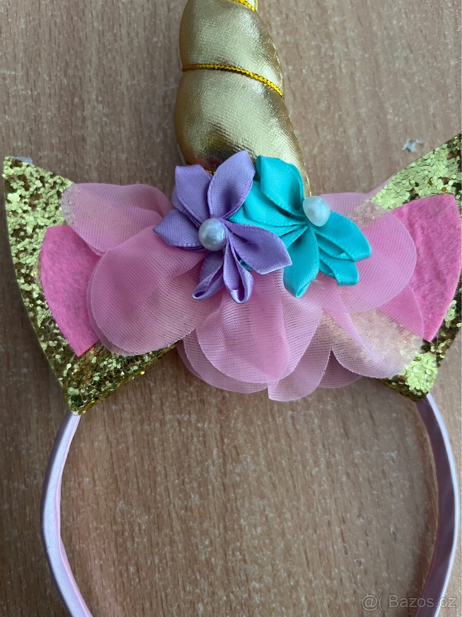 Šaty jednorožec, velikost 130 - 10