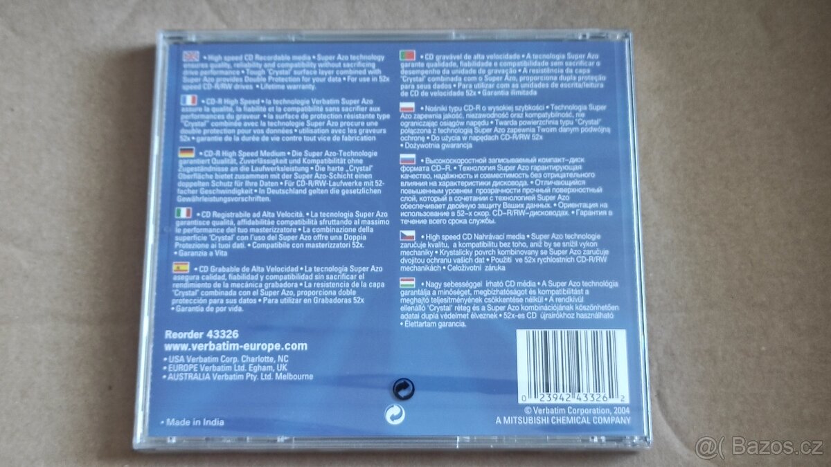 DVD & CD (prázdné) - 10