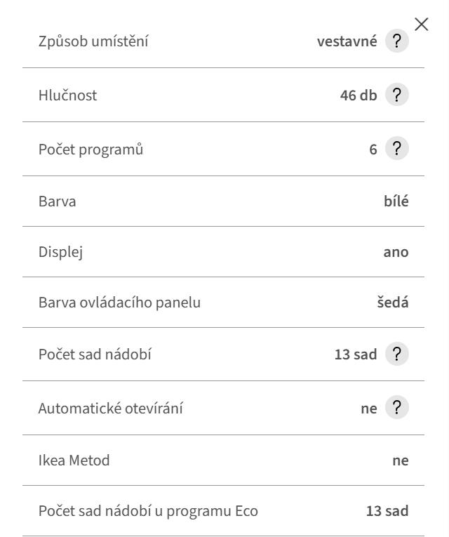 Bosch na 13sad nádobí, spotřeba eko 9,5l na cyklus - 10