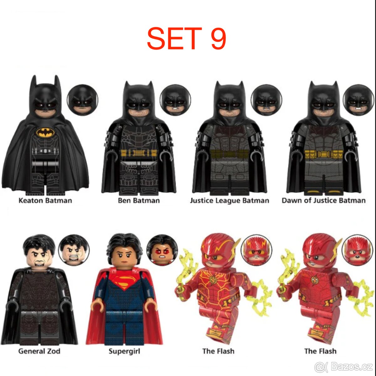 Figúrky Superhrdinovia (8ks) typ lego 2 - nové - 10