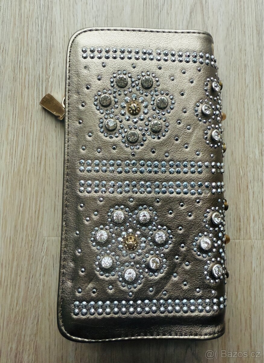 NOVÁ Dámská peněženka / psaníčko s kamínky - 10