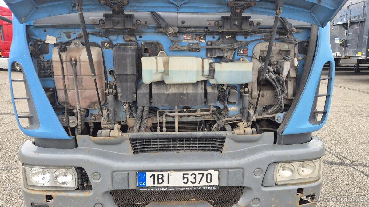 IVECO EUROCARGO ML 180 E28 EURO 3 valník + hydraulický jeřáb - 10