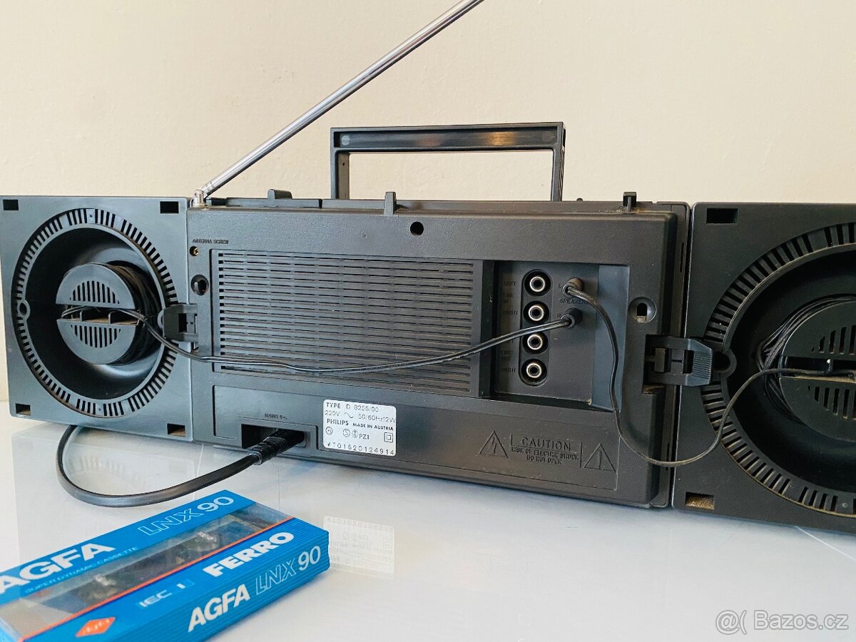 Radiomagnetofon Philips D 8256 Compo, rok 1988 - 10