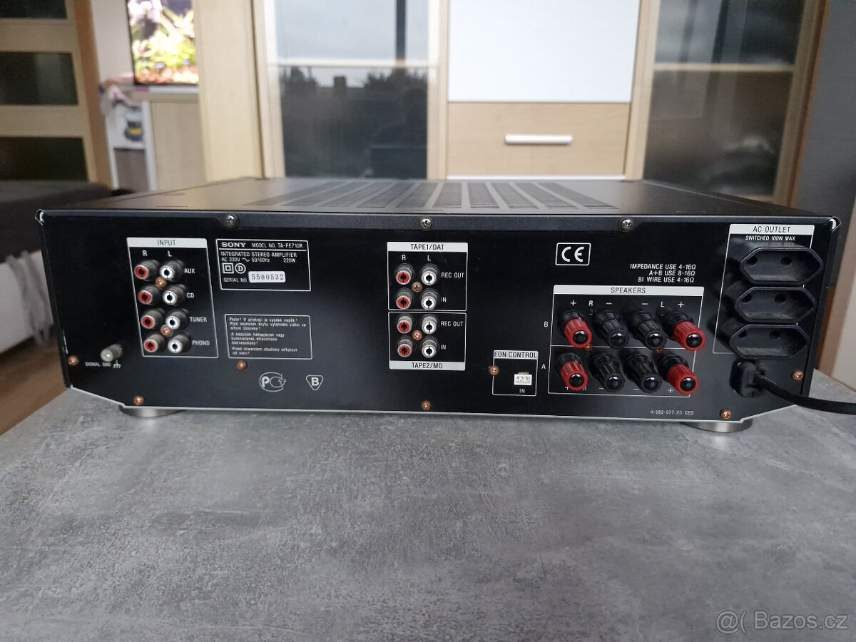 Zesilovač Sony TA-FE710R + DO - 10
