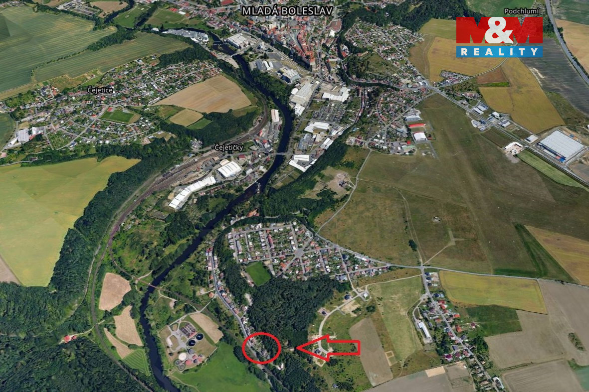 Prodej pozemku k bydlení, 384 m², Mladá Boleslav - Čejetice - 10