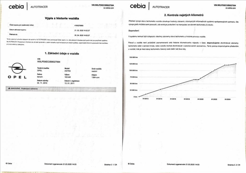 Prodávám Opel Astra 1,4 i 103kW Cosmo Sports - 10