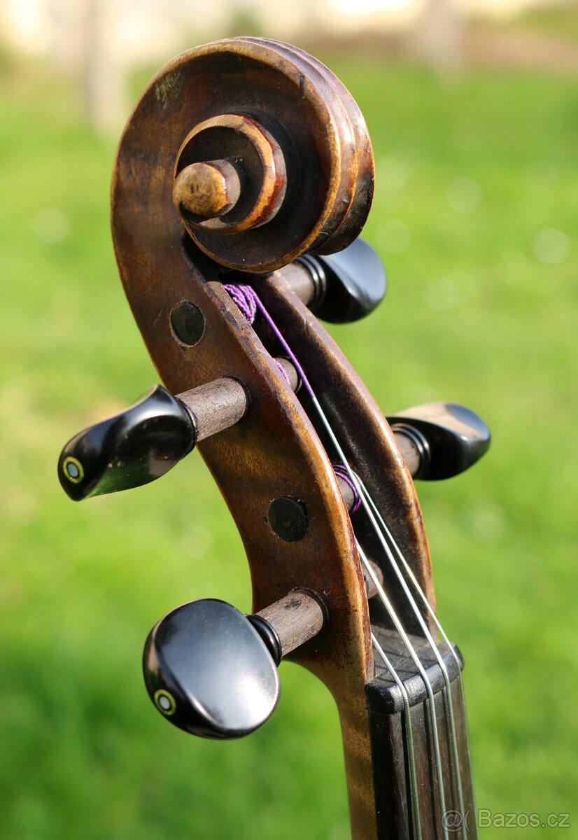 Staré německé housle od Louise LOWENDALL atelier - 10