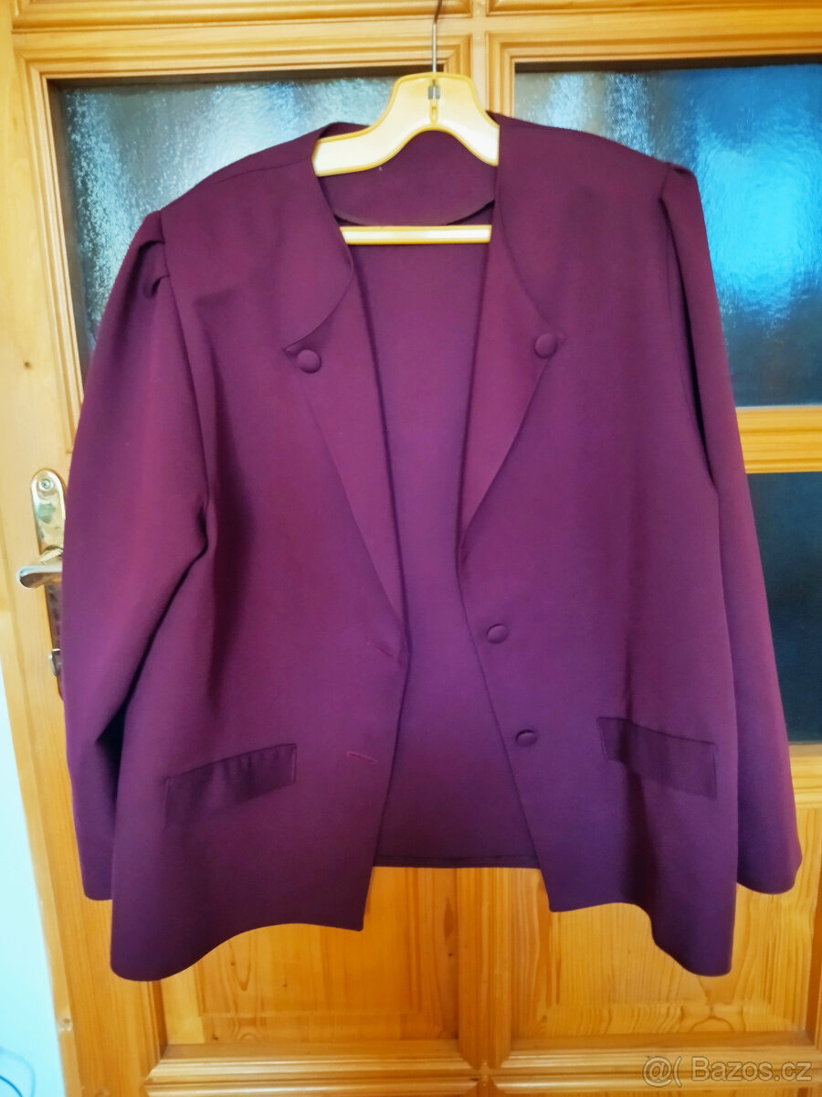 retro košilové halenky, saka, tuniky - 10