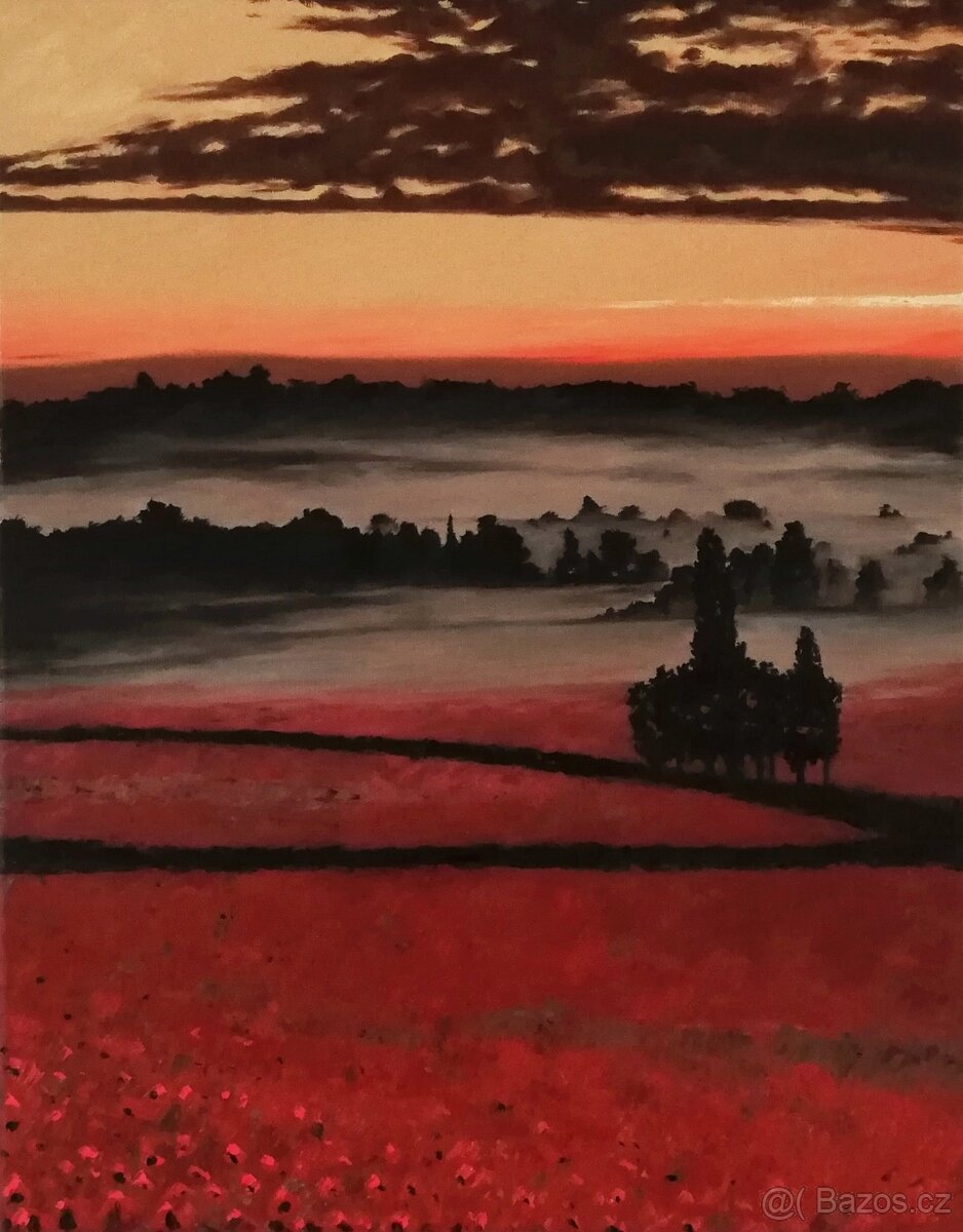 Ručně malovaný obraz – Stromy - 10