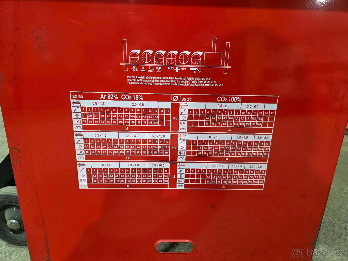 Svářečka Fronius VarioStar 317 – MIG/MAG - 10