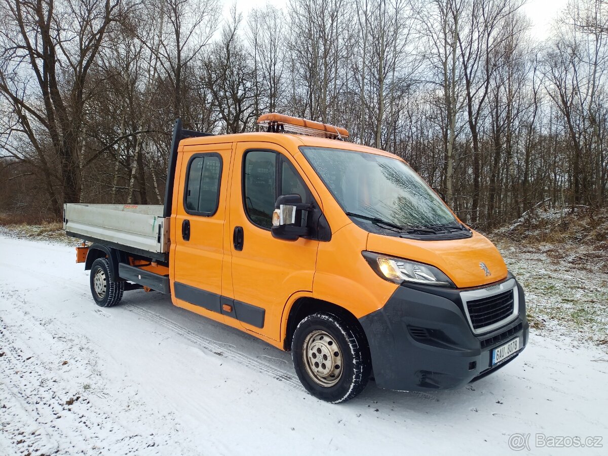 Peugeot boxer, valník 7 míst - 10