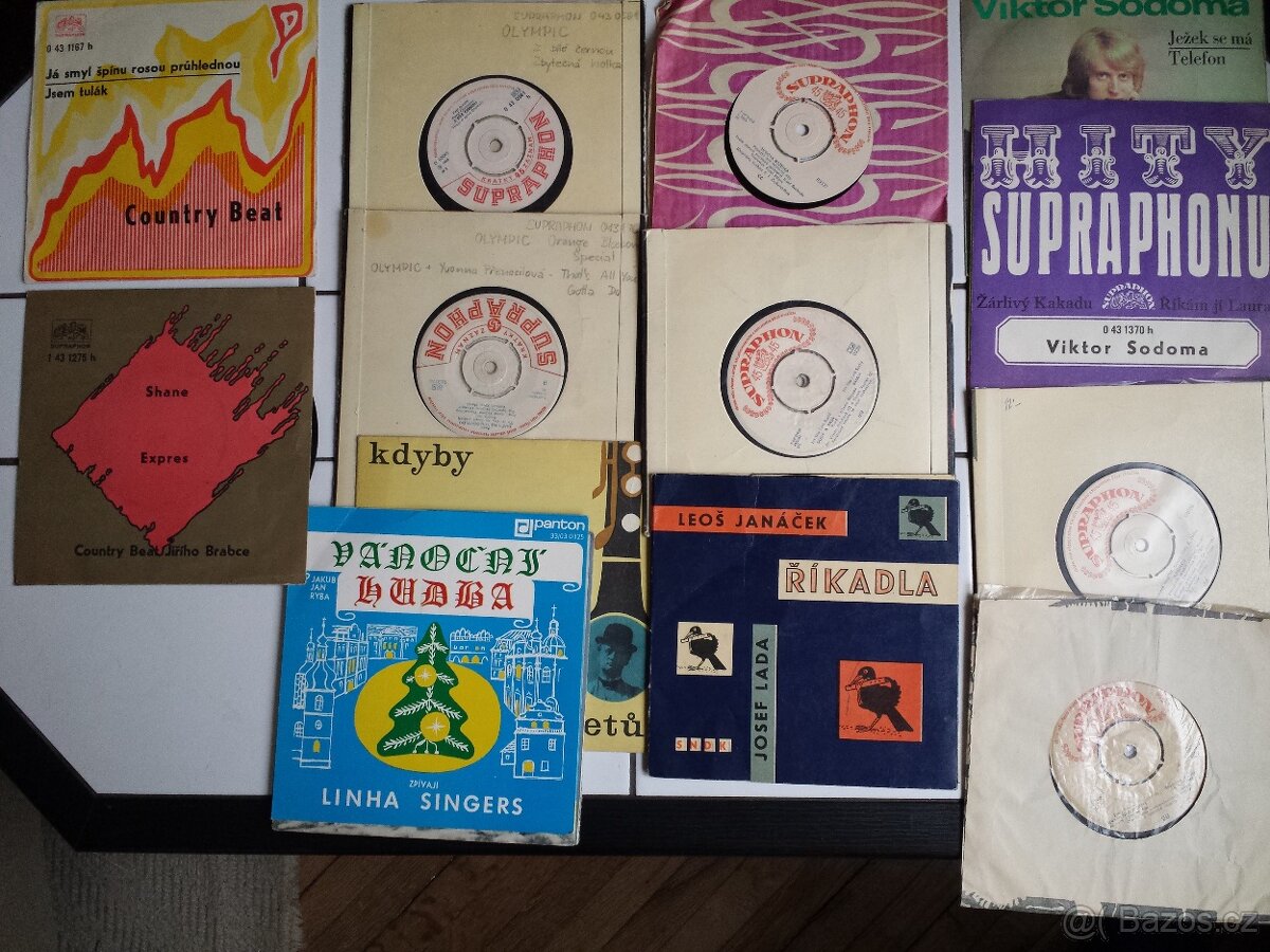 Vinylové SP a LP - 10