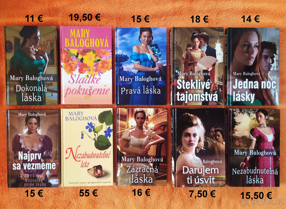 Romány, beletria, romantické, historické, detské knihy - 10